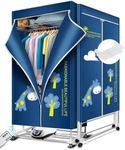 KASYDoFF Electric Clothes Dryer, 16KG Capacity-1500W Heated Clothes Airer (Anion) with Remote Control, 1.7 Meter-3 Tier Foldable Clothes Dryer Rack, Electric Clothes Airer for Indoor, Apartment