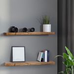 LEVEDE 2 Pcs Floating Shelves Wall 