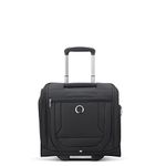 DELSEY PARIS Helium DLX Softside Luggage Under-Seater with 2 Wheels, Black, Carry on 16 Inch, Helium DLX Softside Luggage Under-Seater with 2 Wheels