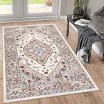 Pauwer Indoor Doormat, 32"x48" Non-Slip Absorbent Resist Dirt Entrance Mat, Washable Low-Profile Inside Floor Mat, Durable Front Back Door Mat Welcome Mat for Entryway