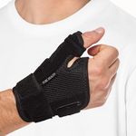 Thumb Support Brace - Splint for Spica and Hand Wrist Support - For Arthritis, Chronic CTS, Tenosynovitis and Carpal Tunnel Pain Relief, Thumb Sprain for Right Hand & Left (ComfortLock Prime Air)