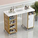 yoptote Manicure Table with Marblin