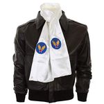 WW2 US Army Air Forces USAAF Pilots Scarf in White