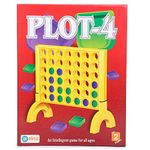 The Party Shopers Plot-4 Board Game Family Game for Kids to Make Their Play Time More Playful Board Game-Multi Color