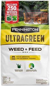 Pennington 100536600 UltraGreen Weed & Feed Lawn Fertilizer, 12.5 LBS, Covers 5000 Sq Ft