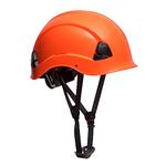 Portwest PS53 Height Endurance Lightweight Construction Hard Hat Safety Helmet Orange, 0