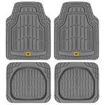BDK Auto CAMT-1004-GR: Cat Short Trim 4Pc Mats/Gray