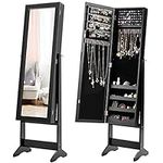Giantex Jewelry Cabinet with Full-L