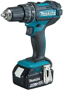 Makita DHP482T1 Perceuse visseuse à percussion 18 V Li-Ion Ø 13 mm + 1x5Ah
