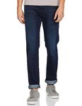 Pepe Jeans Men's Dark Blue Slim Jeans (Pm206796Q033_Dark 8)