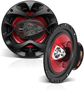 BOSS Audio Systems CH6530 Chaos Series 6.5 Inch Car Door Speakers - 300 Watts (Pair), 3 Way, Full Range, Tweeters, Coaxial, Sold in Pairs