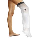 LimbO Waterproof Protectors Cast and Dressing Cover - Adult Half Leg (M76S: 35-40 cm Above Knee Circ. (Under 5’5))