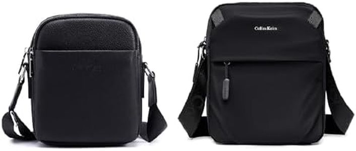 Colins Keirs Men's leather crossbody bag & Men's shoulder bag