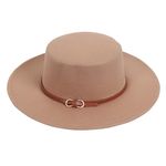 FabSeasons Casual Panama Hat for Men, wide brim