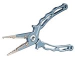 CRAZY SHARK Aluminum Fishing Pliers, Saltwater Resistant Fishing Tackle, Split Ring Pliers Fishing Pliers Hook Unloader, Fishing Gifts for Men