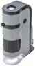 Carson MicroFlip 100x-250x LED and UV Illuminated Pocket Microscope with Fold Down Sliding Base and Smartphone Digiscoping Clip (MP-250)
