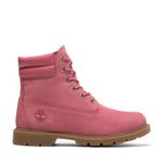 Timberland Women's Linden Woods 6-inch Waterproof Boot, Medium Pink Nubuck, 8