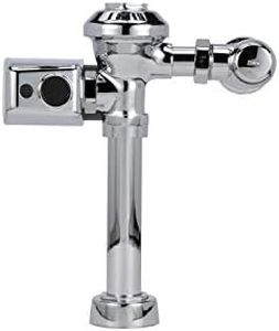 Zurn ZER6000PL-HET-CPM AquaFlush Plus PL ZER Exposed Sensor Diaphragm Flush Valve with 1.28 GPF and Metal Cover in Chrome