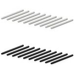 XENCELABS, 20 Pack Replacement Nibs Pens, Contains 10 Standard Nibs, 10 Felt Nibs Tips For Stylus Digital Pen