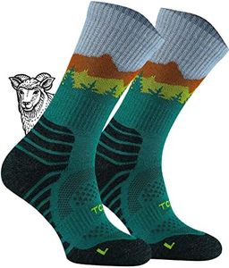 TODO Calzini da trekking FALCON TRAIL da uomo, donna, da trekking, Funzionali in misto 55% LANA MERINO, Traspiranti, Antibatterici, Outdoor