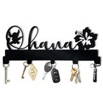 Pentacle Toys Ohana Family Key Hangers - Disney World Key Hook Rack - Disney Stitch Key Holders - Disney Home Décor - Disney Castle Key Holder - Disney Housewarming Gifts - Room Entrance Décor