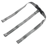 Spare Parts 3 Point Safety Harness for IKEA Antilop High Chair Seat for IKEA Part 130633 - Baby Kid Safe Grey