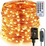 ZAECANY LED String Lights 99ft 300 LEDs Fairy String Lights for Bedroom, Patio, Indoor/Outdoor Waterproof Copper Lights for Birthday, Wedding, Party Starry Lights UL Listed Warm White