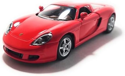 Kinsmart 1/36 Scale Diecast Porsche Carrera Gt in Color Red