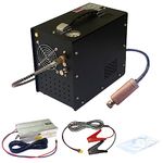 NUOGE Pcp Air Compressor,4500Psi 30Mpa Powered by Car 12V DC or Home 110V AC W/Converter Paintball/Scuba Tank Compressor Pump