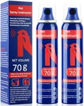 ANSJDH Dog Corrector Trainer Spray 70ml 2 Pack Pet Trainer Spray, Corrector Spray for Dog to Stops Barking, Jumping Up, Food Stealing, Dog Fights, Avoidance, Unwanted Dog Behaviour