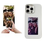 DIY E-Ink Phone Case for iPhone13 / iPhone14 APP Operation Smart Photo Rear Projection Customiza Phone Case Instantly Display Photos On The Ink Screen Back Cover Personalize Your Phone case