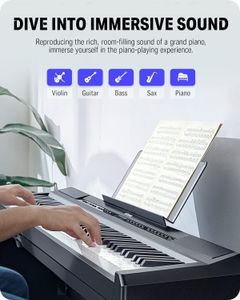 Donner 88-Key Digital Piano – Full Size Weighted Keyboard