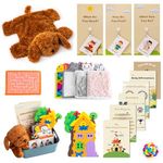 Calm Down Corner | Perfect for Classrooms | Sensory Calming Corner with Items for Kids | Calming Corner Kit with Posters, Solutions Wall, Sensory Toys, Fidget Tools | Therapy Calming Corner for Homes