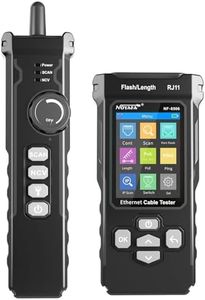 NOYAFA NF-8506 Network Cable Tester with IP Scan, TDR CAT5 CAT6 Ethernet Cable Tester, PoE PingTest, Network Rate Test, Port Flashing, Network Tester Cable Toner for RJ11 RJ45
