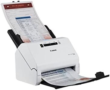 Canon Scanner R40 imageFORMULA Scanner de Documents (Recto Verso, 600 DPI, scanning Couleur, Logiciel Canon CaptureOnTouch, Twain Driver, Logiciel Readiris PDF, Logiciel Cardiris Business Card) Blanc