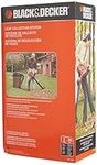 BLACK+ DECKER Leaf Blower Hose Attachment for Corded Leaf Blowers, Attachment Only, 8ft (BV-006)