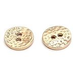 USOSOU 11mm 2 Holes Small Gold Meta