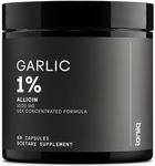 High Potency Odorless Garlic Pills - First Ever 10mg Allicin Formula for Unmatched Potency - 50:1 Extract, Third-Party Tested, 60 Capsules