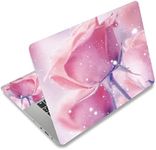 Laptop Notebook Skin Sticker Cover Decal Fits 12 13 13.3 14 15 15.4 15.6 inch Laptop Protector Notebook PC ，Protector Cover for Toshiba Hp Samsung Dell Apple Acer Leonovo Sony Asus Notebook (Rose)