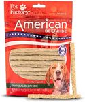 Pet Factory American Beefhide 5" Munch Mini Rolls Dog Chew Treats - Natural Flavor, 40 Count/1 Pack