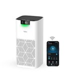 Qubo Smart Air Purifier Q500 by Hero | Up to 500 Sq. Ft.| True HEPA H13 | Removes 99.99% Dust, Allergens, Smoke, Virus & PM2.5 | 380 m³/h CADR |5-Stage Filter|App & Voice Control| 9000 Hrs Filter Life