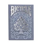 Bicycle Cinder Premium Playing Cards, Silver Smoke Foil, 1 Deck