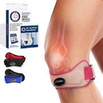 Dr. Arthritis Doctor Developed Patella Tendon Strap/Knee Strap/Brace And Handbook —Patellar Tendonitis (Jumper’s Knee), Pfps (Runner’s Knee), Itbs, Chondromalacia (Pink, Single)