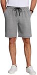 COOFANDY Men's Casual Drawstring Shorts Lightweight Elastic Waist Walking Shorts with Pockets