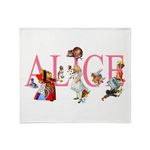 CafePress Alice & Friends in Wonderland Throw Blanket Super Soft Fleece Plush Throw Blanket, 60"x50"