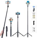 Selfie Stick Phone Tripod Stand wit