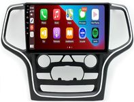 for Jeep Grand Cherokee Laredo Radio Upgrade 2014-2017,Android 13 Stereo Replacement,Steering Wheel Control,10.1inch 1280 * 720 Touch Screen,Carplay and Android Auto