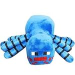 LGQHCE Mine-craft Plush Toy, 30 cm Soft Dolls Cute Character Stuffed Animal Cartoon Plushies Stuffed Simulation Spider Plush Toy Game Theme Collectible Plush Figure Birthday Gifts for Kids and Fans