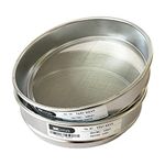 KimLab Economy Test Sieve #30 / 600μm Mesh Size,304 Stainless Steel Wire Cloth, 8" Diameter