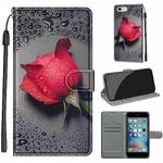 TOMYOU for iPhone 6 / 6S Case, PU Leather Wallet Book Flip Folio Stand View Cover Pouch Compatible with iPhone 6 / 6S Phone Case (Rose)
